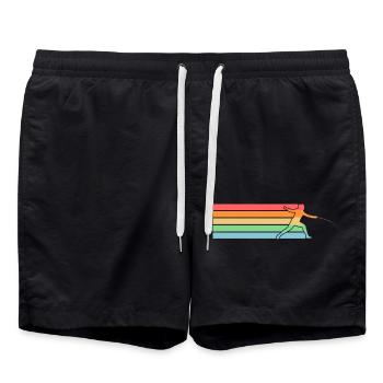 Clôture Clôture - Short de bain - noir - Devant - AI Model Male 185 light (185cm)