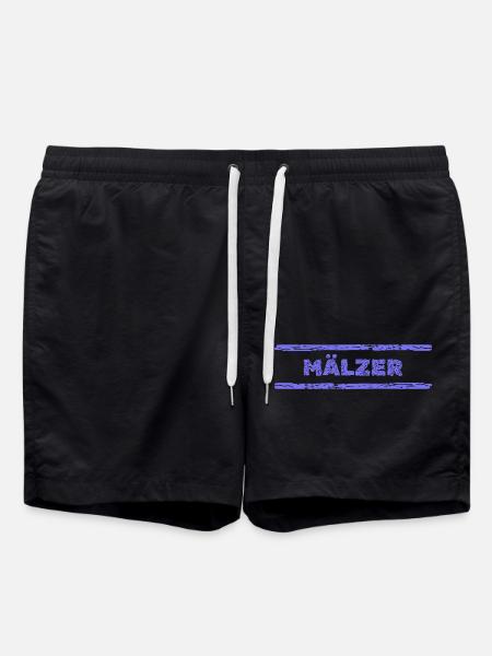 Geschenk für Mälzer - Badeshorts - Schwarz