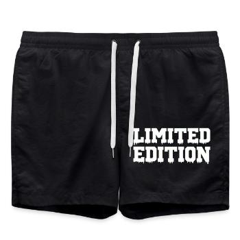 Édition limitée - Short de bain - noir - Devant - AI Model Male 185 light (185cm)