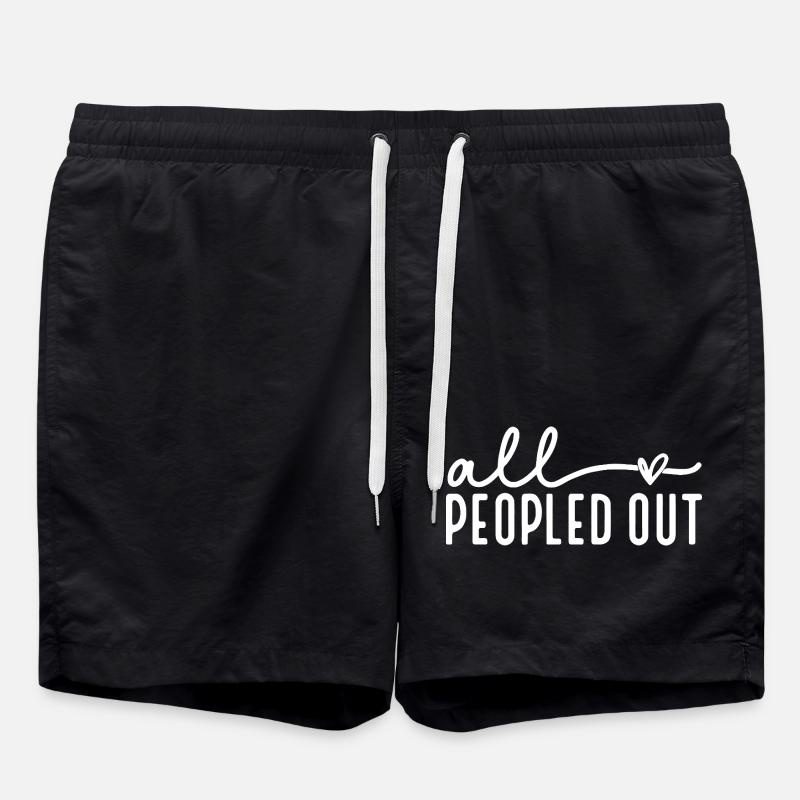 Ambiance introvertie - Short de bain - noir