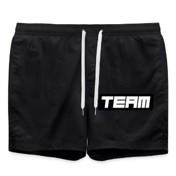 Équipe - Short de bain - noir - Devant - AI Model Male 185 light (185cm)