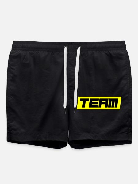 Team - Swim Trunks - black