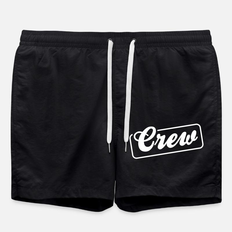 Crew - Swim Trunks - black