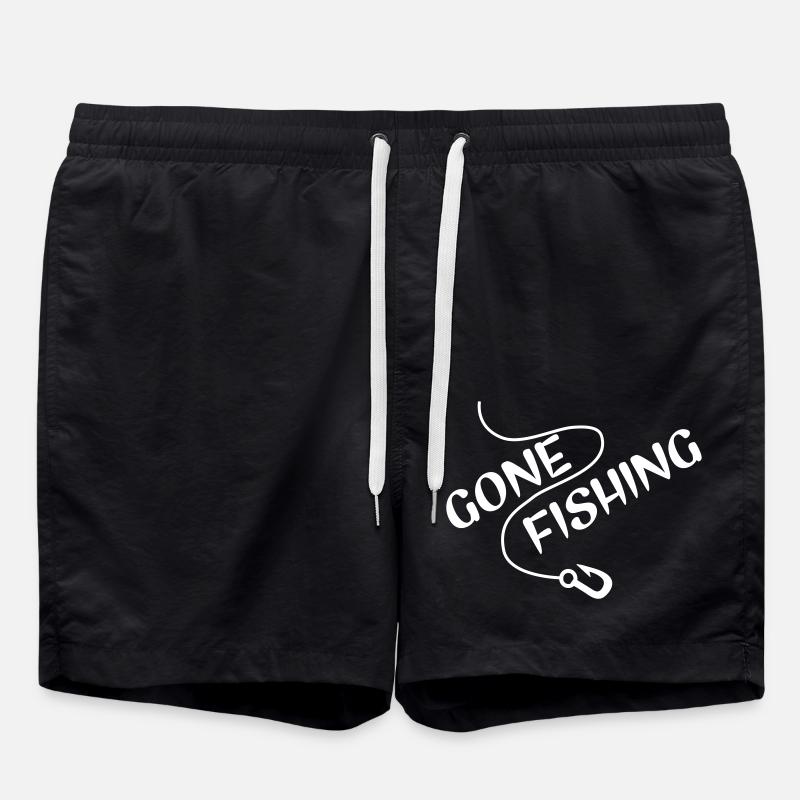 angling - Swim Trunks - black