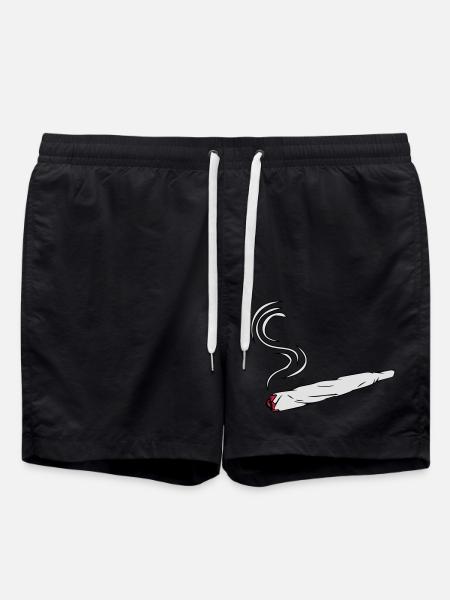 Kiffen joint design - Swim Trunks - black