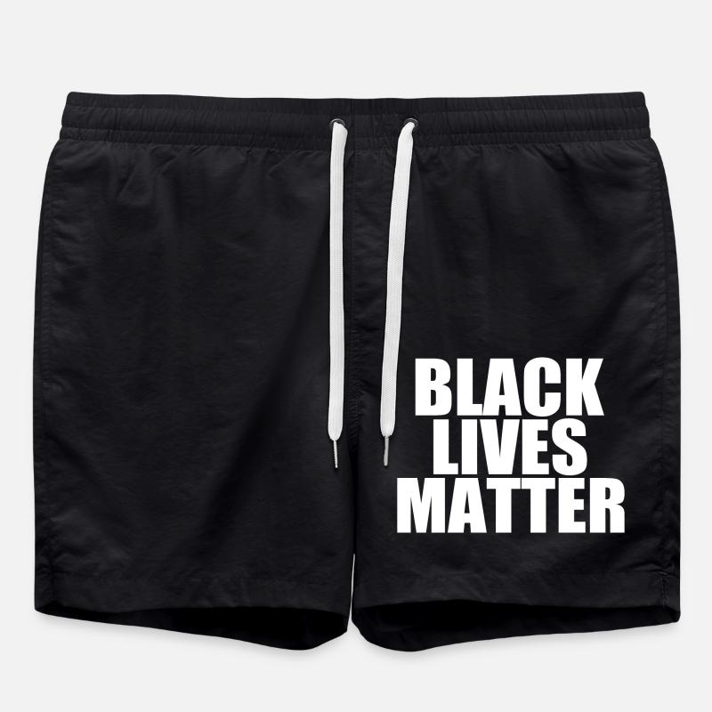 Black lives matter - Swim Trunks - black