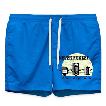 Nie vergessen - Badeshorts - Cobalt blue - Vorne