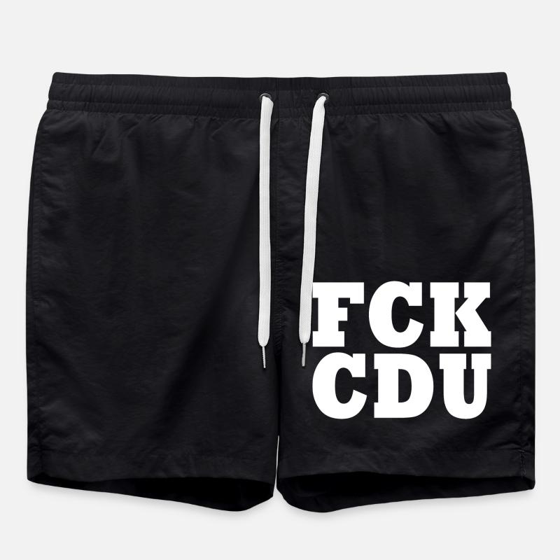 Cdu - Short de bain - noir