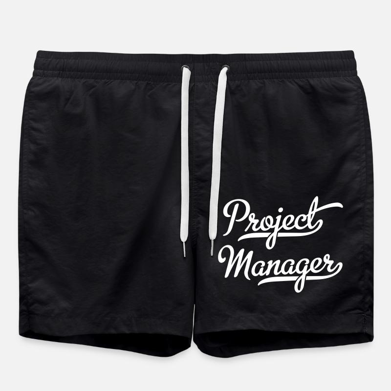 Project Manager - Badeshorts - Schwarz