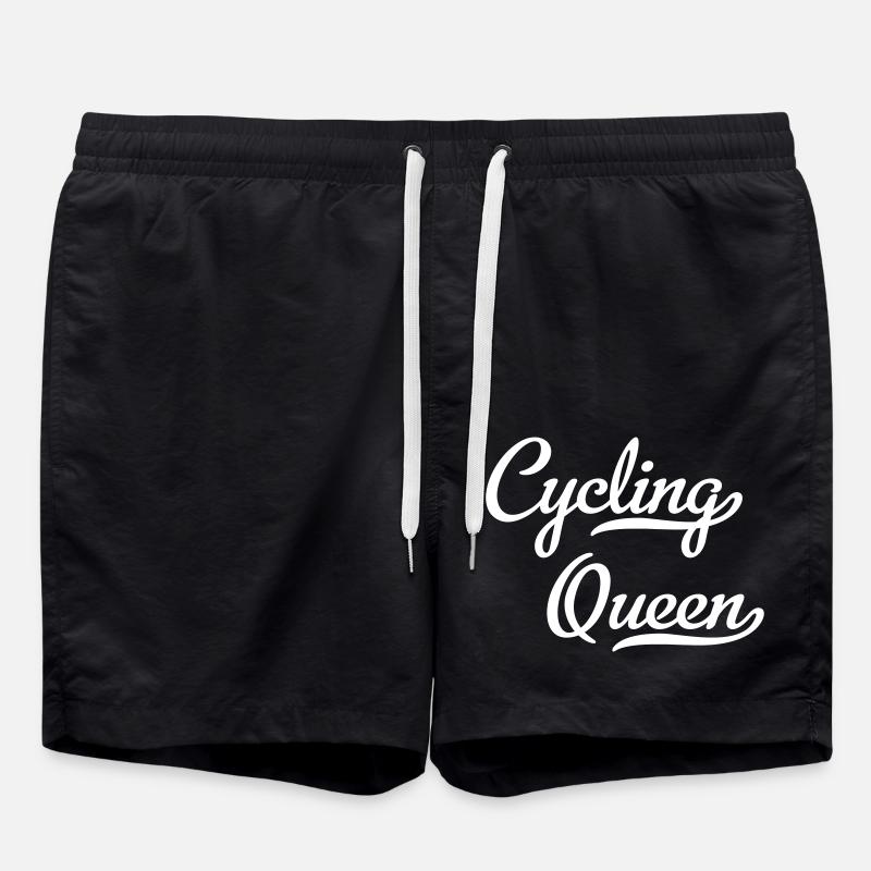 Fahrrad - Badeshorts - Schwarz