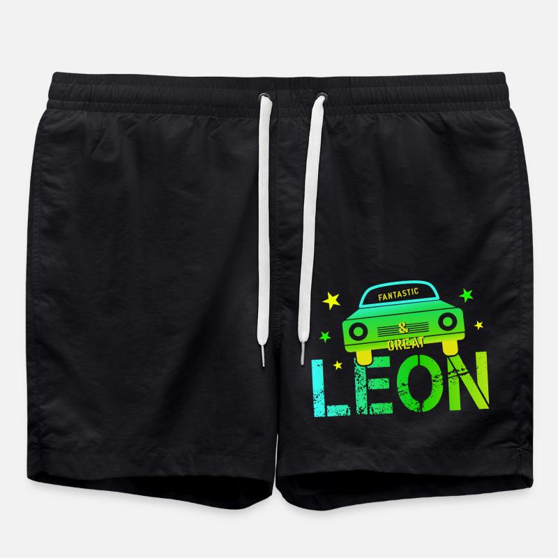 Léon Anniversaire Léon - Short de bain - noir