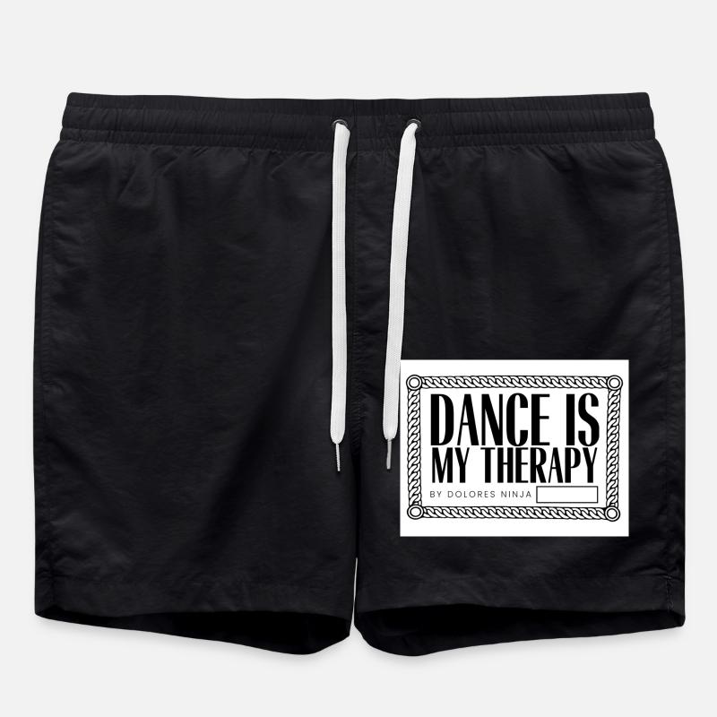 MES CHEMISES THERAPHY page 0003 - Short de bain - noir