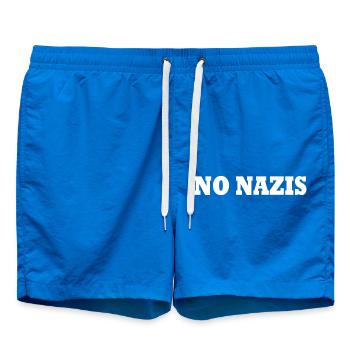 No nazis - Short de bain - cobalt blue - Devant