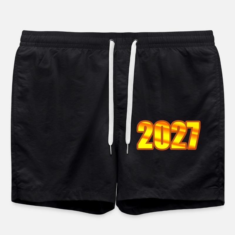 Année 2027 - Short de bain - noir