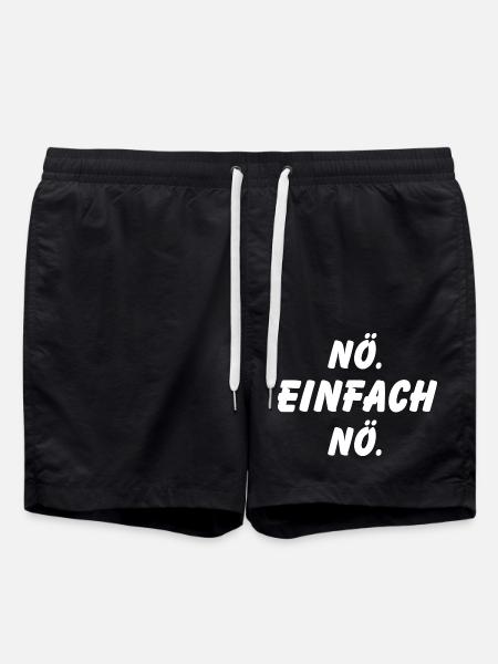 Non, juste non - Short de bain - noir