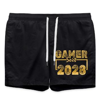 Sur PC 2028 - Short de bain - noir - Devant - AI Model Male 185 light (185cm)