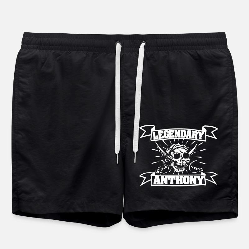 Anthony - Swim Trunks - black