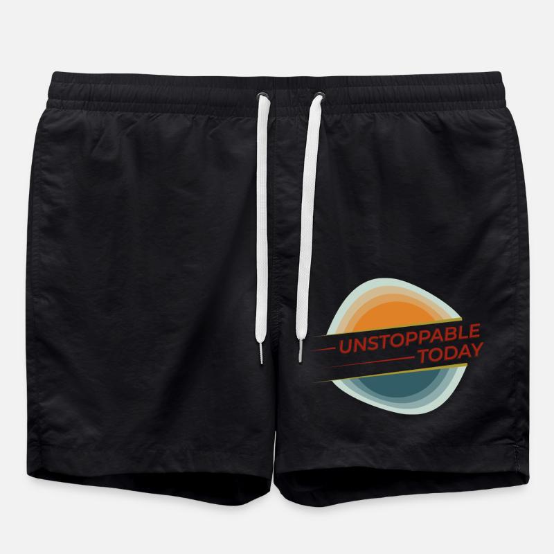 Good mood - Swim Trunks - black