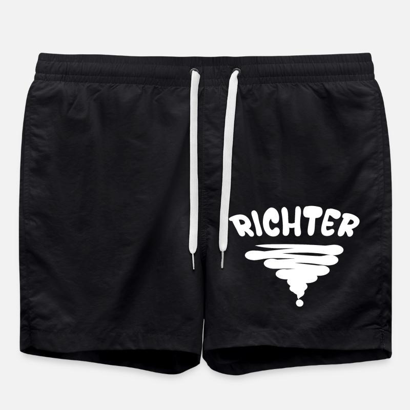 Geschenk für Richter - Badeshorts - Schwarz