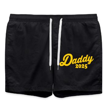 Daddy 2025 - Short de bain - noir - Devant - AI Model Male 185 light (185cm)