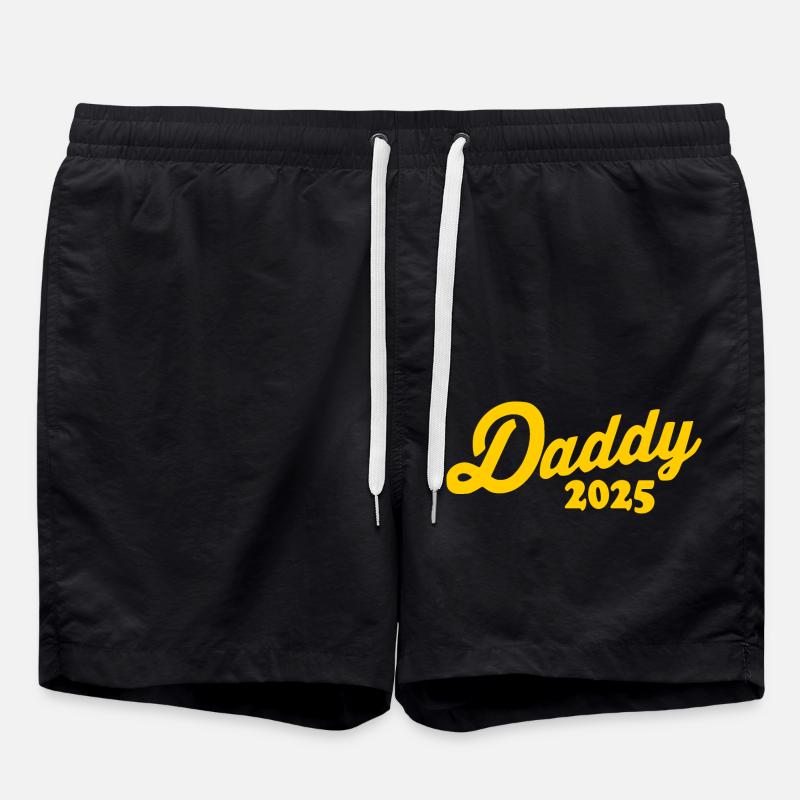 Daddy 2025 - Swim Trunks - black