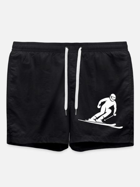 Skiers - Swim Trunks - black