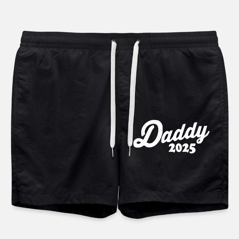 Daddy 2025 - Swim Trunks - black