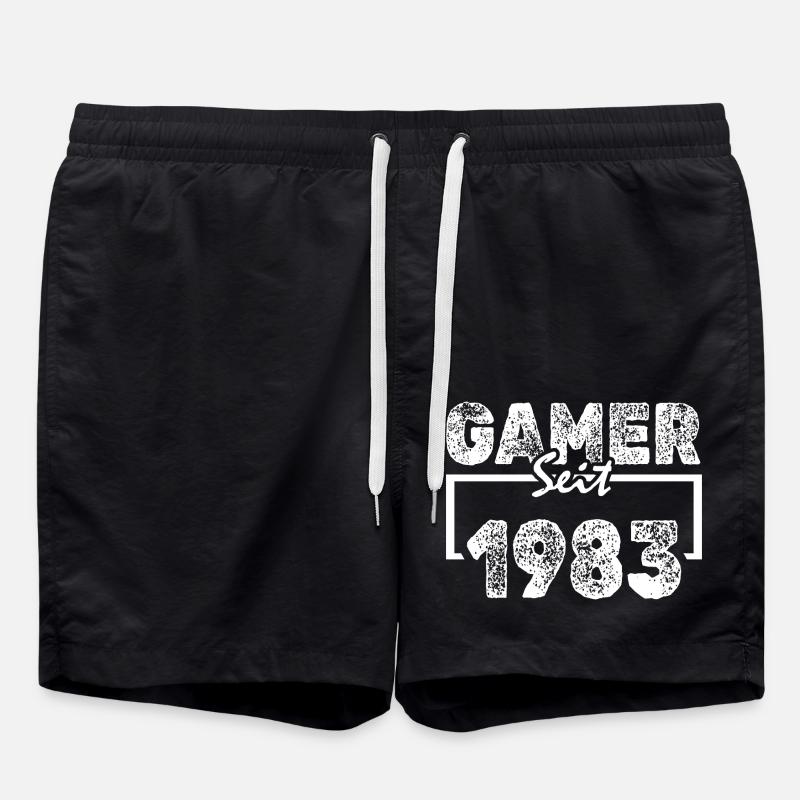Gambling 1983 - Swim Trunks - black