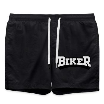 2541614 128512844 biker - Short de bain - noir - Devant - AI Model Male 185 light (185cm)