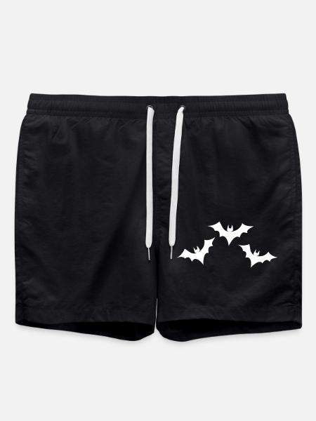 Bat formation - Swim Trunks - black