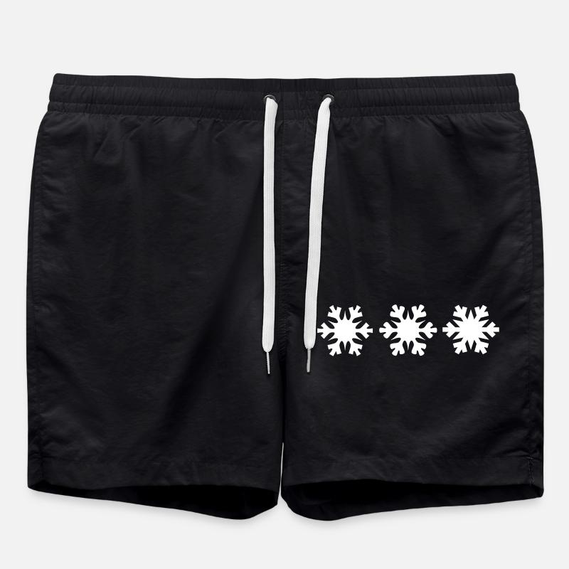 neige - Short de bain - noir