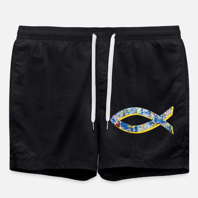 fisch ichthys e 205 - Short de bain - noir