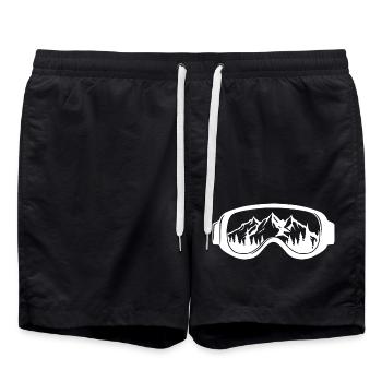 Lunettes de ski - Short de bain - noir - Devant - AI Model Male 185 light (185cm)