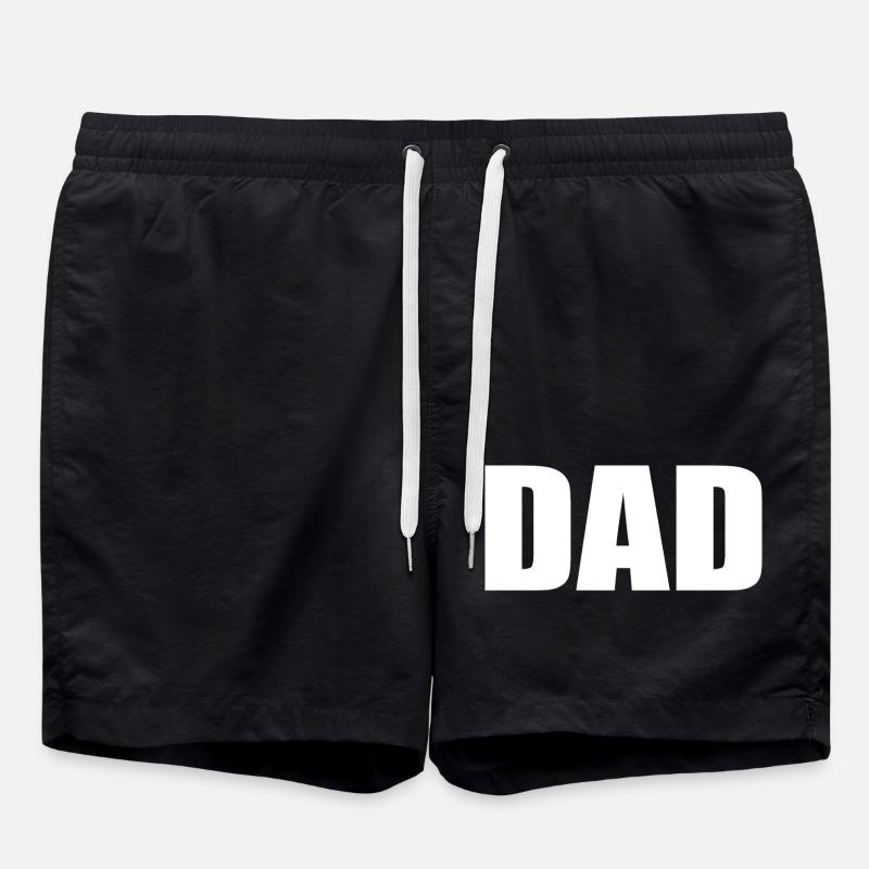 Dad - Short de bain - noir