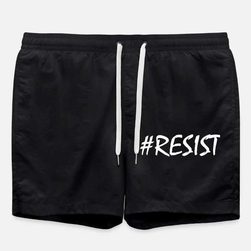 Resist - Short de bain - noir