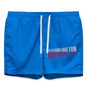 veulent avoir des droits fondamentaux - Short de bain - cobalt blue - Devant
