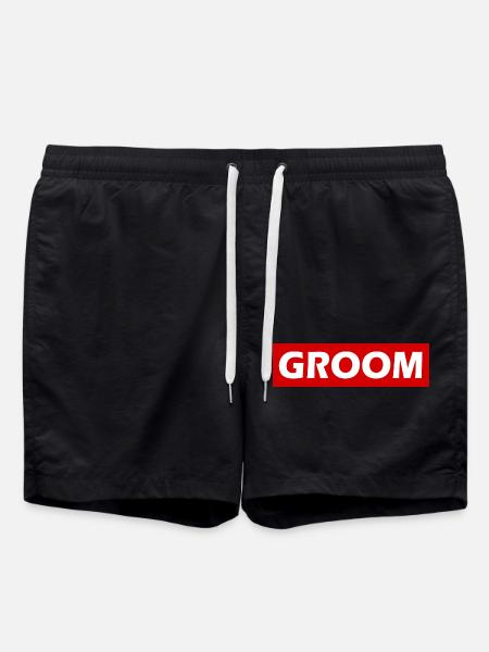 Groom - Badeshorts - Schwarz