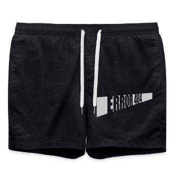 Connection Error 404 Network - Swim Trunks - black - Front - AI Model Male 185 light (185cm)
