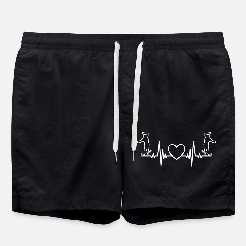 Slackline Tricklining Cadeau Slackliner - Short de bain - noir