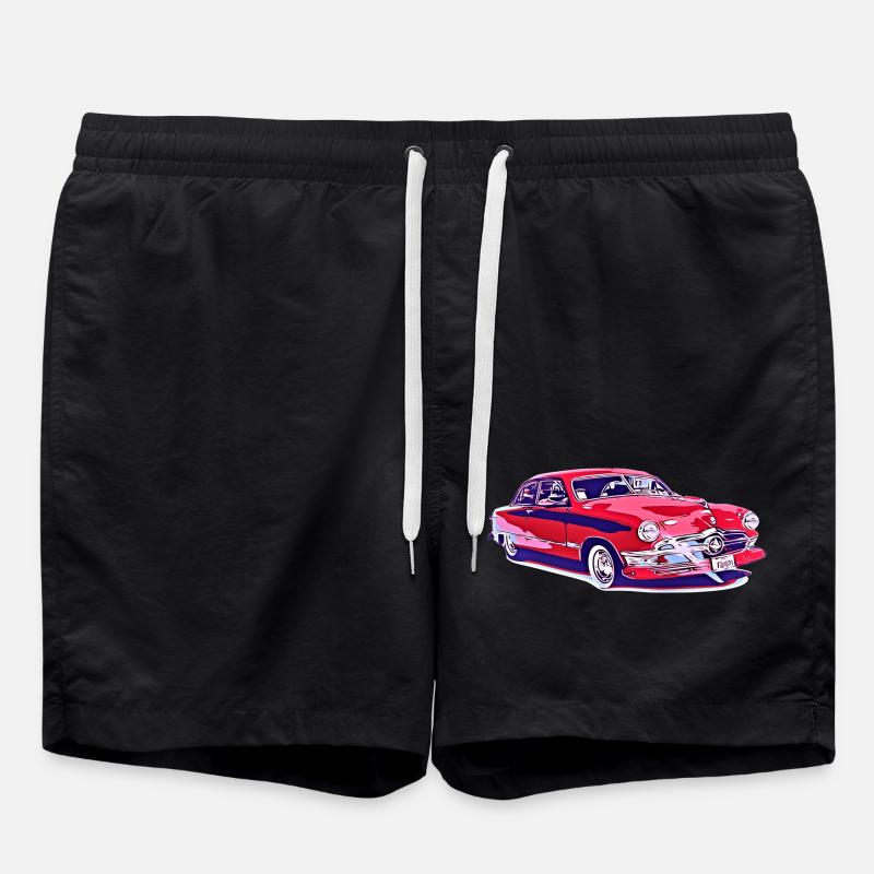 Voiture - Short de bain - noir