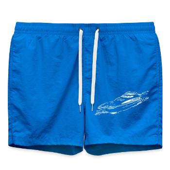 Außergewöhnliches elegantes schnelles Sportboot - Badeshorts - Cobalt blue - Vorne