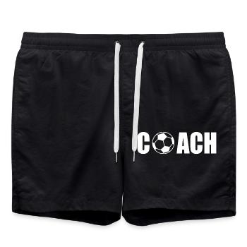 Coach - Short de bain - noir - Devant - AI Model Male 185 light (185cm)
