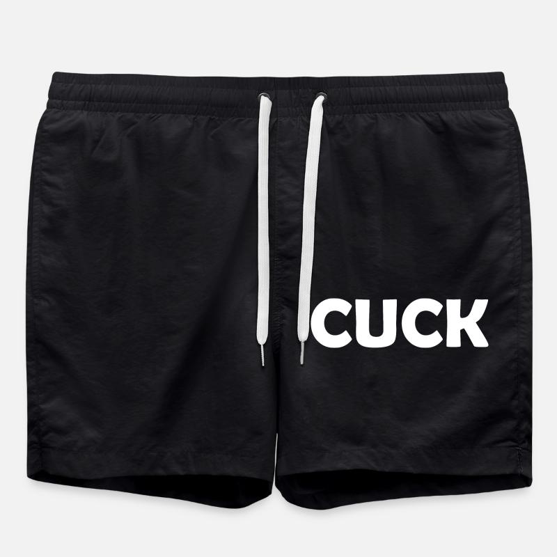 Cuck - Badeshorts - Schwarz