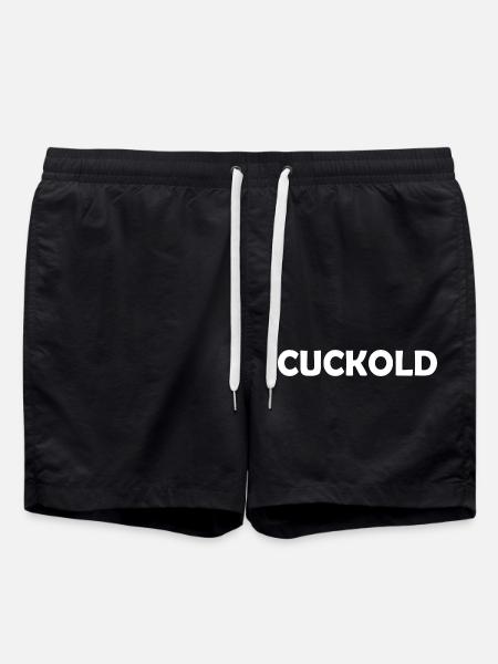 Cuckold - Short de bain - noir