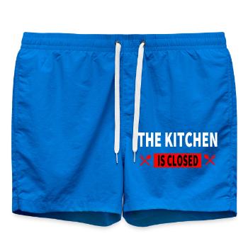 Cuisine - Short de bain - cobalt blue - Devant