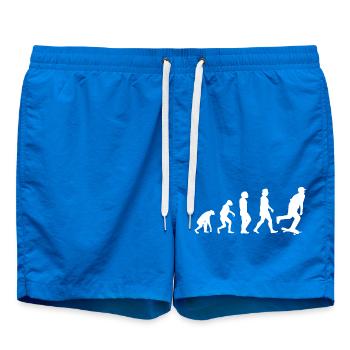 Skateboard Sakten Skateboarding Longboard Skater - Badeshorts - Cobalt blue - Vorne