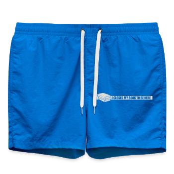 I closed my book - Badeshorts - Cobalt blue - Vorne