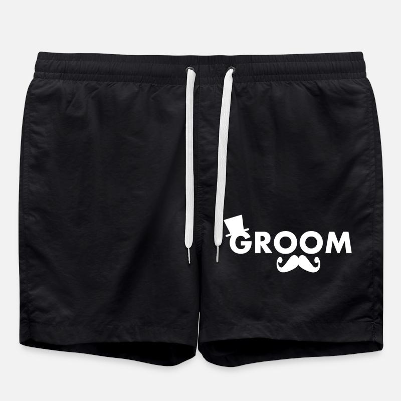 Groom - Swim Trunks - black