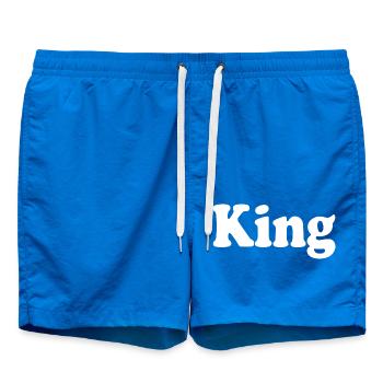 King - Badeshorts - Cobalt blue - Vorne
