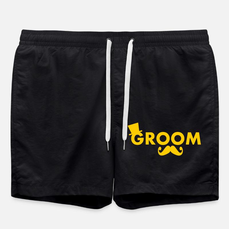 Groom - Badeshorts - Schwarz